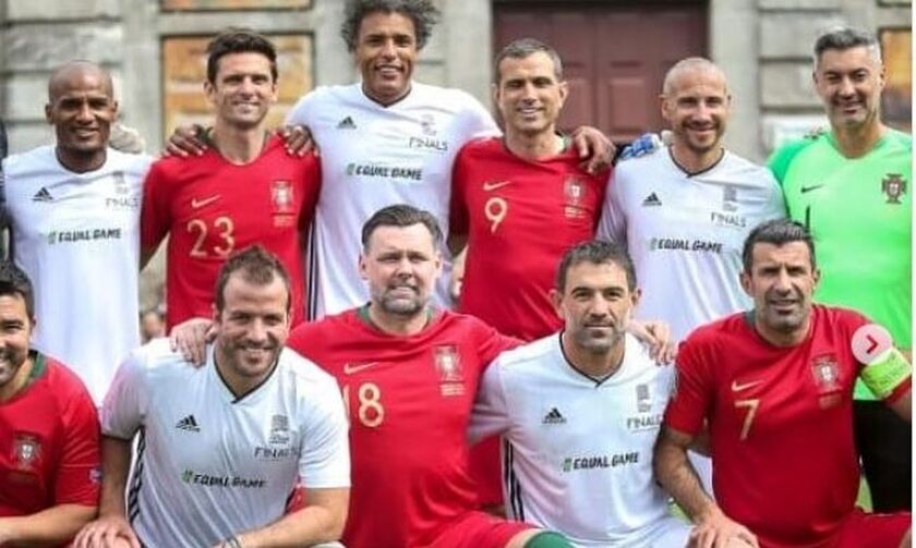 Ο Καραγκούνης με τους UEFA Legends στην Πορτογαλία (pic)