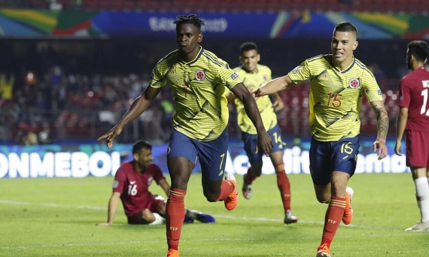Copa America 2019: Κολομβία - Κατάρ 1-0 και πρόκριση στο 86' (vid)