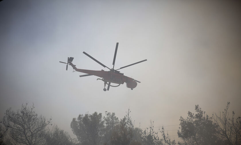 Προσαγωγή ηλικιωμένου για τη φωτιά στο Λαγονήσι