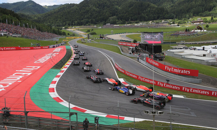 Live streaming: Formula 1 Grand Prix Αυστρίας (15:50)
