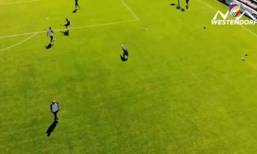 Κάνουν... τούμπες στη Βικτόρια Πλζεν (vid)