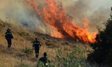 Υψηλός κίνδυνος πυρκαγιάς σήμερα Τρίτη 2 /7 (χάρτης)