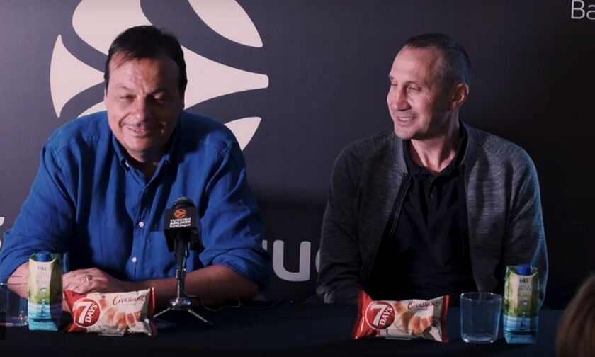 H παρουσία του Μπλατ στο μίτινγκ της EuroLeague (vid)