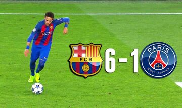 Νεϊμάρ: «Καλύτερή μου ανάμνηση το 6-1 με την Μπαρτσελόνα επί της Παρί»