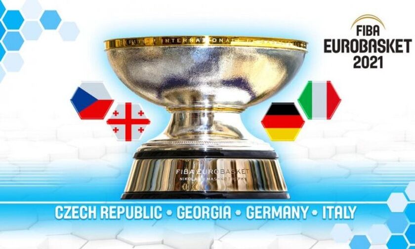 Τσεχία, Γερμανία, Γεωργία και Ιταλία θα διοργανώσουν το Eurobasket 2021