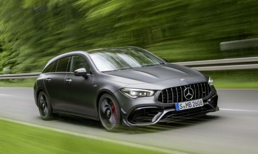 Πρακτικά γκάζια με την νέα Mercedes-AMG CLA 45 Shooting Brake (vid)