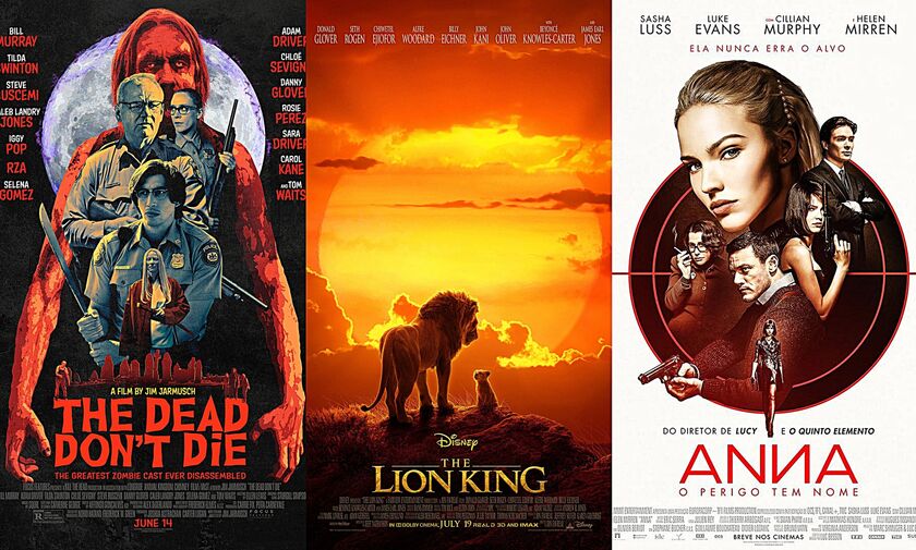 Νέες ταινίες: Οι Νεκροί δεν Πεθαίνουν, Ο Βασιλιάς των Λιονταριών, Anna