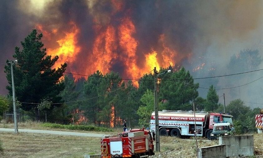 Αναζωπυρώθηκαν οι πυρκαγιές στην Πορτογαλία - Έκκληση για βοήθεια στους Ισπανούς