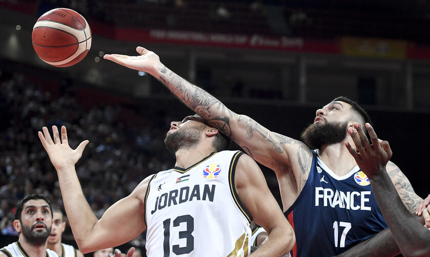 Γαλλία - Ιορδανία 103-64: «Προπόνηση» χωρίς Μπατούμ