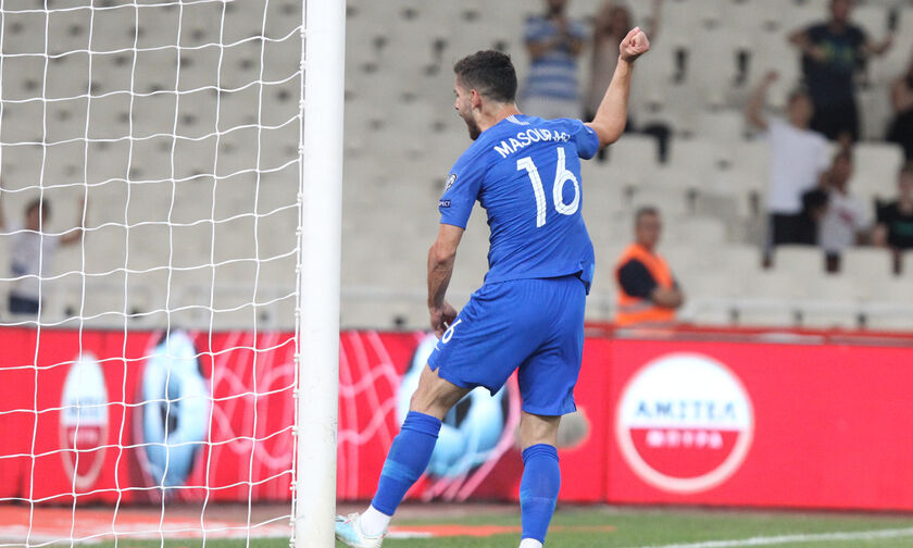 Ελλάδα - Λιχτενστάιν 1-0: Το γκολ του Μασούρα (vid)