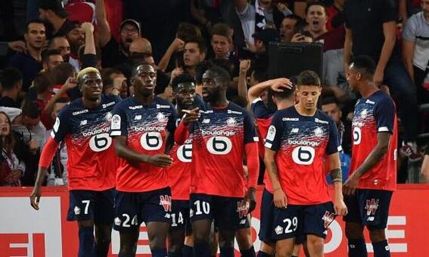 Ligue 1: «Σκαρφάλωσε» στις πρώτες θέσεις η Λιλ, «ψυχρολουσία» για Λιόν