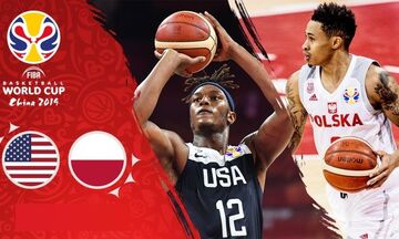 Mundobasket 2019 - Live streaming: ΗΠΑ - Πολωνία (11:00)