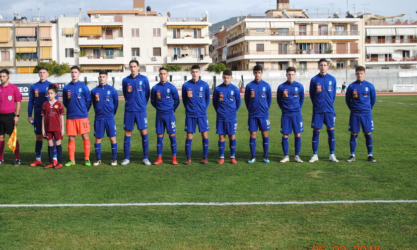Εθνική Παίδων: Φιλική ήττα 2-0 από την Κύπρο