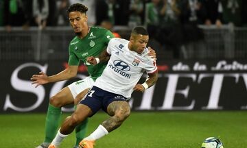 Ligue 1: Ήττα στο 90' για τη Λιόν από τη Σεντ Ετιέν (αποτελέσματα, βαθμολογία)