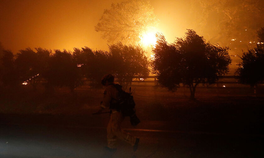 Καίγονται οι φημισμένοι αμπελώνες της Καλιφόρνια (pics)