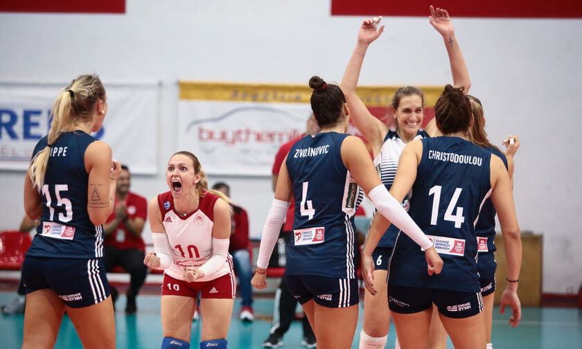 Volley League γυναικών: Προβλημάτισε ο Ολυμπιακός, 3-2 τον Πανναξιακό