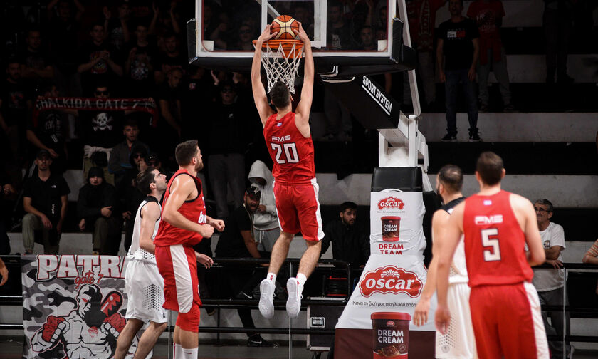 Απόλλων Πατρών - Ολυμπιακός Β' 61-63: Τα χρειάστηκε, αλλά νίκησε...