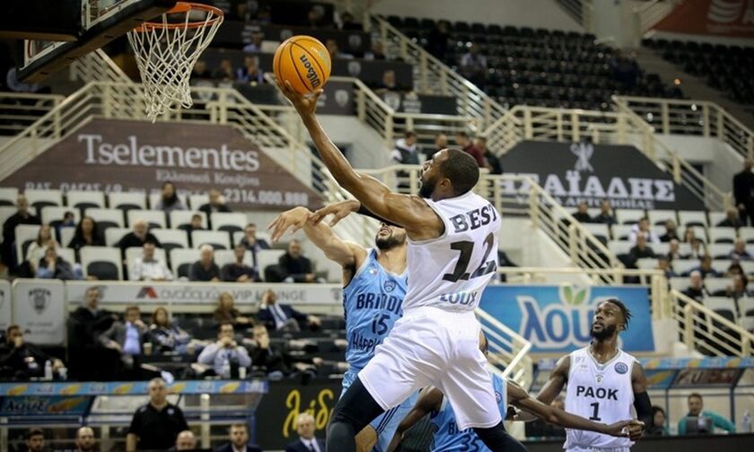 ΠΑΟΚ - Μπρίντιζι 95-91: Πρώτη νίκη στο Champions League (highlights)