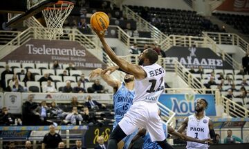 ΠΑΟΚ - Μπρίντιζι 95-91: Πρώτη νίκη στο Champions League (highlights)