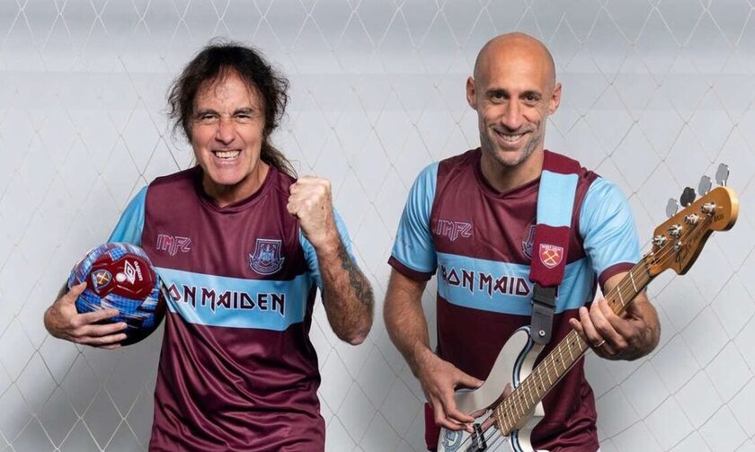 Φανέλα Iron Maiden έβγαλε η West Ham!