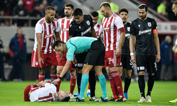 Ολυμπιακός - ΠΑΟΚ: Το πέναλτι στον Ποντένσε και το 1-1 από τον Βαλμπουενά (vid)