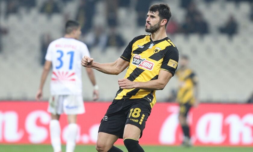 AEK - Πανιώνιος: Τα γκολ του Ολιβέιρα για το 2-0 στο ημίχρονο (vid)