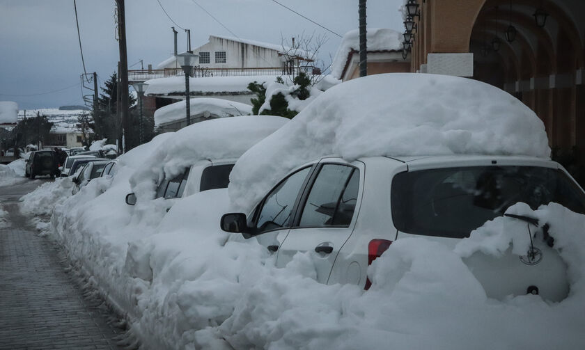Χιόνια στο Μαρούσι και στα Βόρεια Προάστεια