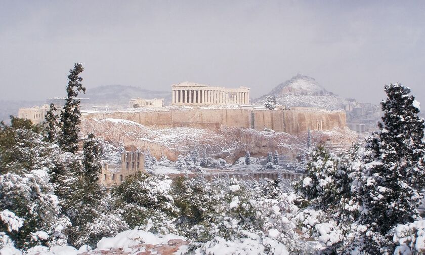 Κακοκαιρία «Ηφαιστίων»: Στον... πάγο και πάλι η Ελλάδα