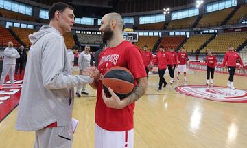 Ολυμπιακός: Τι έκανε ο Σπανούλης όταν αντίκρισε τον Μπαρτζώκα (vid)