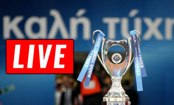 LIVE: Η κλήρωση για τα προημιτελικά του Κυπέλλου Ελλάδος (12:00)