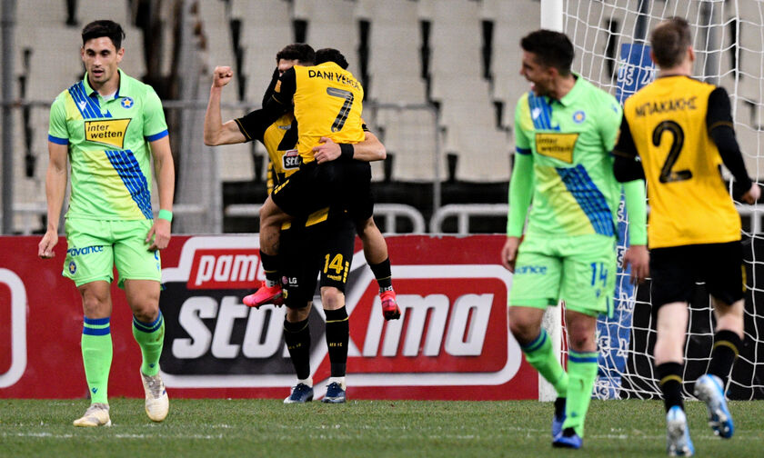 ΑΕΚ - Αστέρας Τρίπολης: Δύο γκολ μέσα σε τρία λεπτά με Μάνταλο, Αλμπάνη (vid)