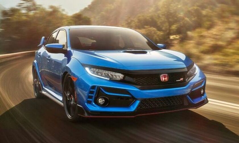 Σας αρέσει το νέο μπλε Honda Civic Type R;