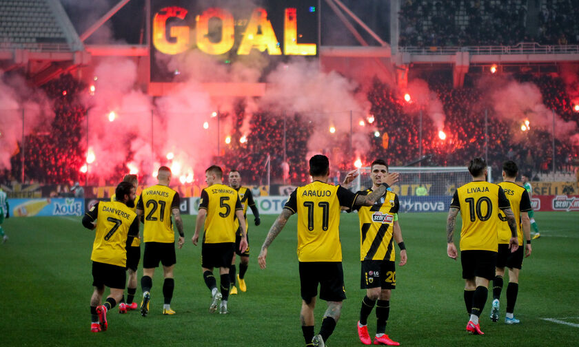 AEK - Παναθηναϊκός 1-0: Με «υπογραφή» Αραούχο