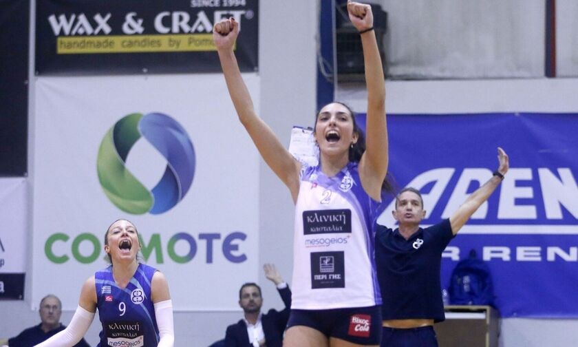 Volleyleague γυναικών: Κορυφαία η Μανωλίνα Κωνσταντίνου!