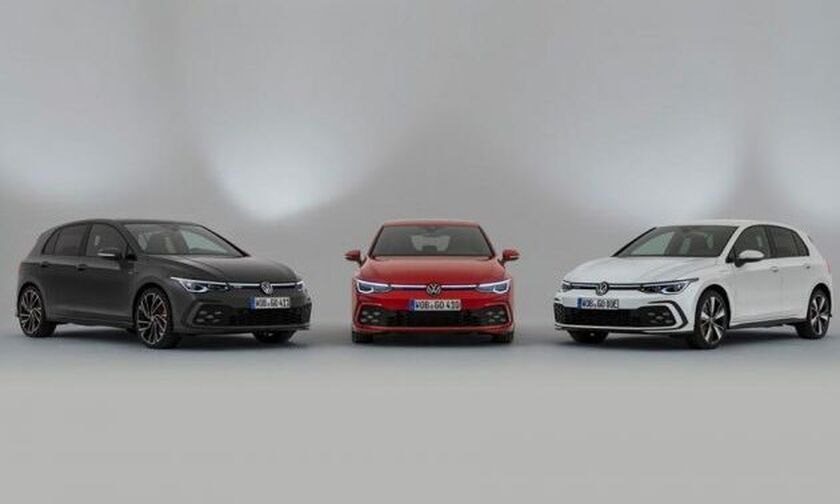 Ιδού τα νέα VW Golf GTI, GTD και GTE