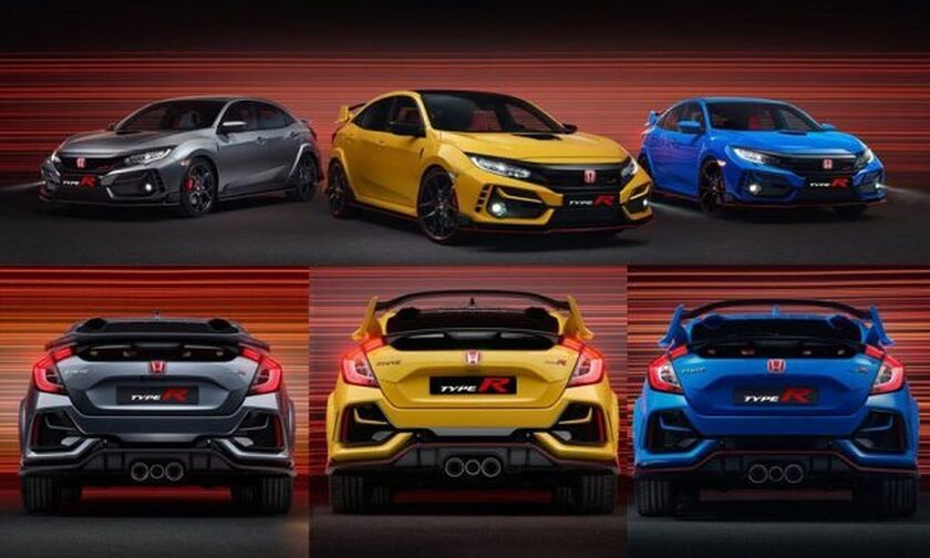 Ποιο από τα νέα Honda Civic Type R θα επιλέγατε;