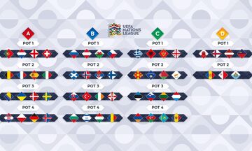 Nations League: Κληρώνει Τρίτη (3/3) για την Εθνική Ομάδα