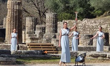 Τελετή Αφής της Ολυμπιακής Φλόγας: Χωρίς προβλήματα η τελική πρόβα! (pics)