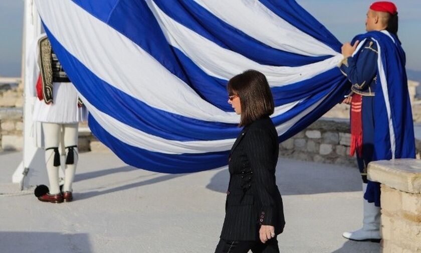 Σακελλαροπούλου: Στην τελετή έπαρσης της σημαίας στην Ακρόπολη