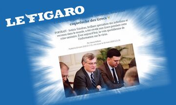 Η Figaro υποκλίνεται στον Τσιόδρα: «Χάρη σε αυτόν, οι Έλληνες δεν συνομιλούν με το θάνατο»