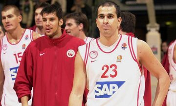Ολυμπιακός: Ο Γιώργος Διαμαντόπουλος υποκλίθηκε στο μεγαλείο του Γιώργου Πρίντεζη (pic)