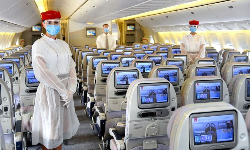 Aλλάζουν τα αεροπορικά ταξίδια μετά τον κορονοϊό - Η Emirates καταργεί τις χειραποσκευές (pic)