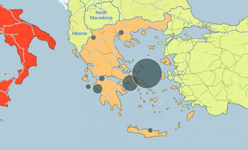 Οι 3 νομοί της Ελλάδας χωρίς κρούσμα, κι αυτοί με τα περισσότερα