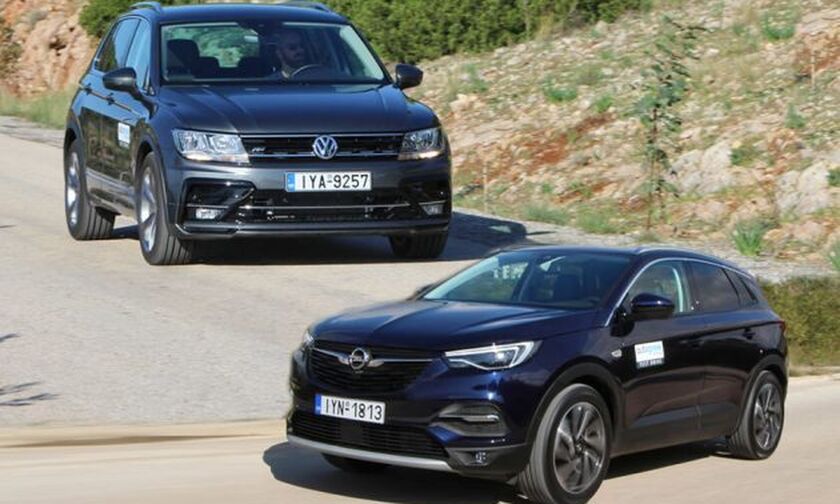 Το Opel Grandland X 1.5D εναντίον VW Tiguan 1.6 TDI!