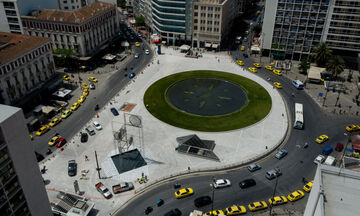 Παραδίδεται η ανακαινισμένη Πλατεία Ομονοίας - Δείτε τη (pics)