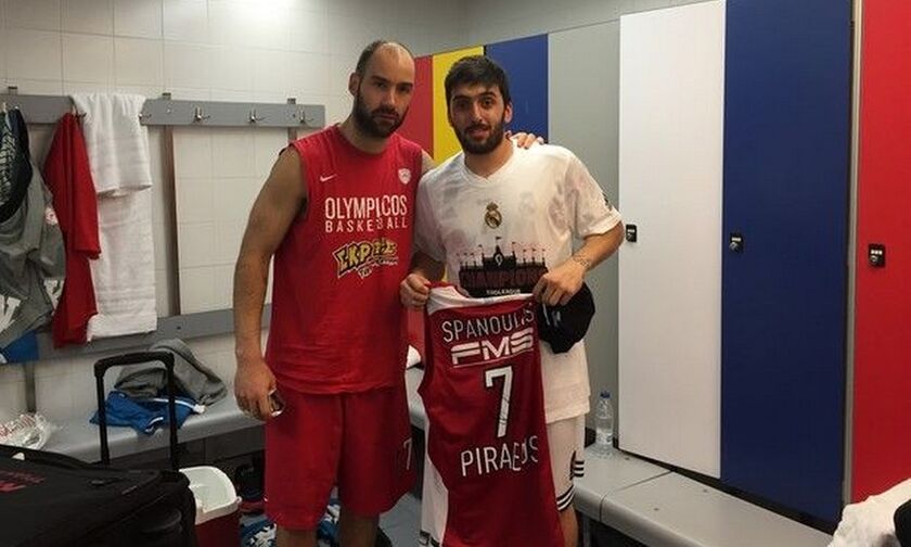 Final Four 2015: Όταν ο Καμπάτσο ζήτησε τη φανέλα του Σπανούλη μετά τον τελικό της EuroLeague (pic)