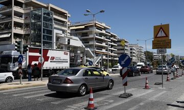  H παραλιακή κλειστή ως το βράδυ του Σαββάτου - Οι εναλλακτικές διαδρομές