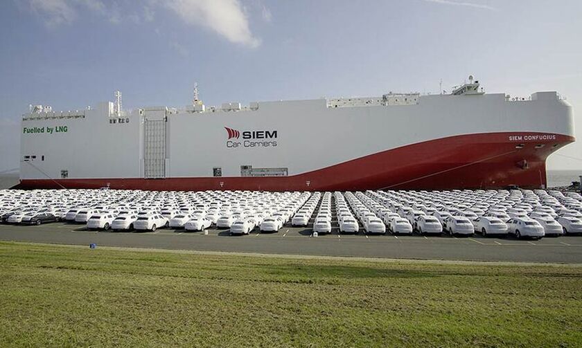 Πόσα οχήματα χωράει το νέο LNG πλοίο της VW;