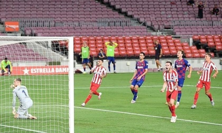 La Liga: «Χαρίζει» τον τίτλο η Μπαρτσελόνα, 2-2 με την Ατλέτικο Μαδρίτης (vid)