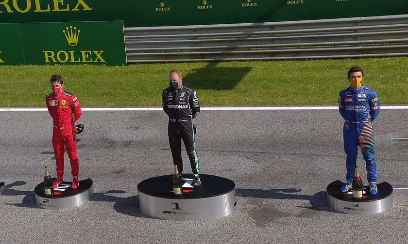 Grand Prix Αυστρίας: Το διαφορετικό podium των νικητών (vid)